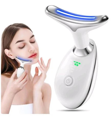 MASAJEADOR FACIAL DE 3 LUCES LED